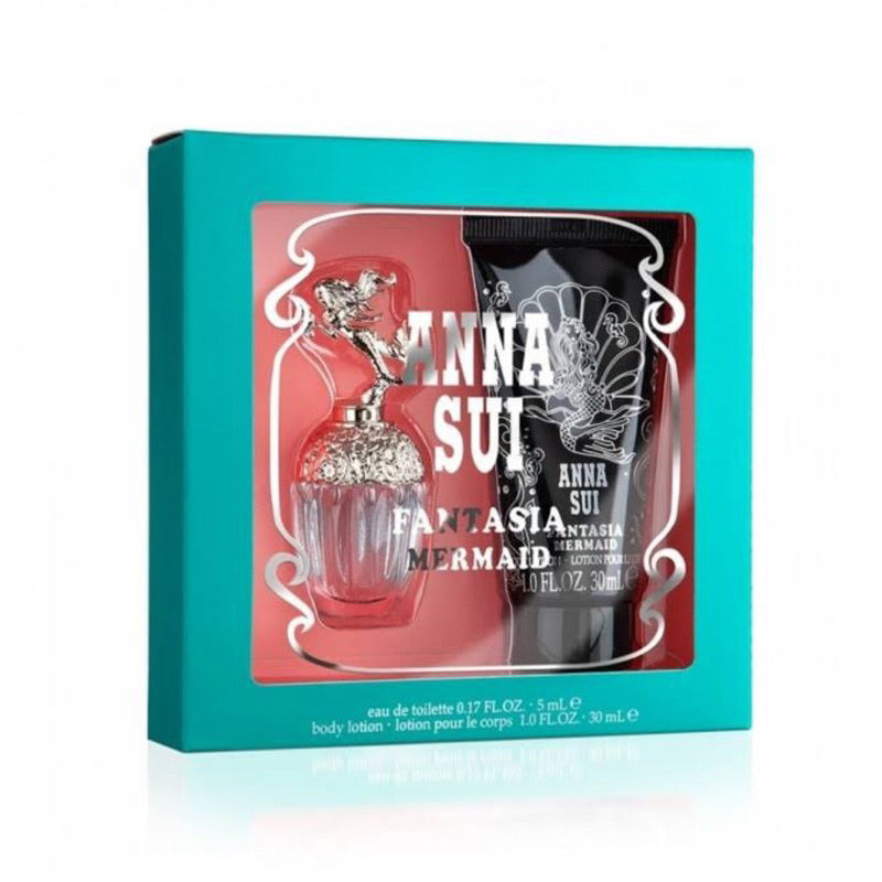 Anna Sui Fantasia Mermaid EDT Body Lotion Gift Set