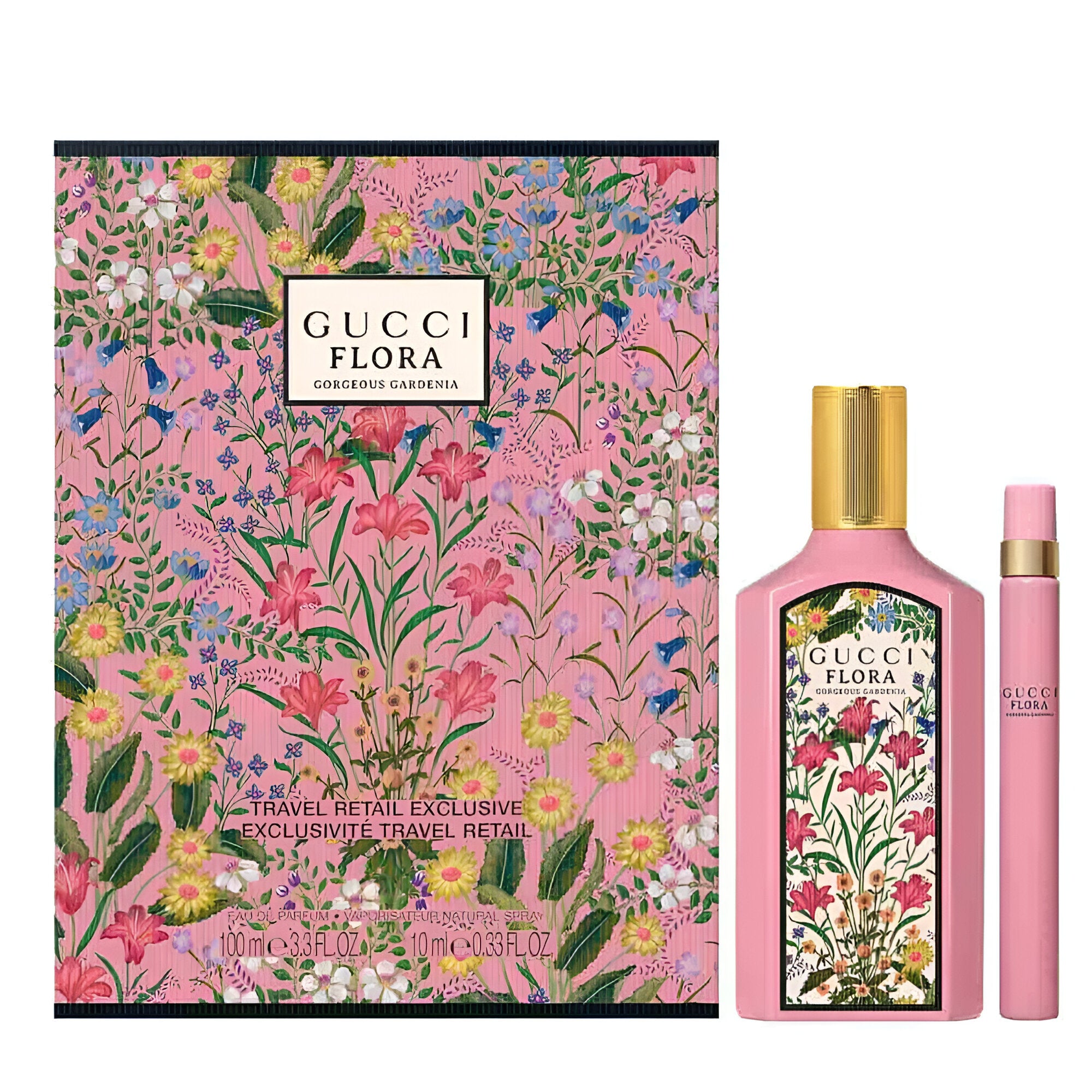 Gucci Flora Gorgeous Gardenia EDP Travel Gift Set
