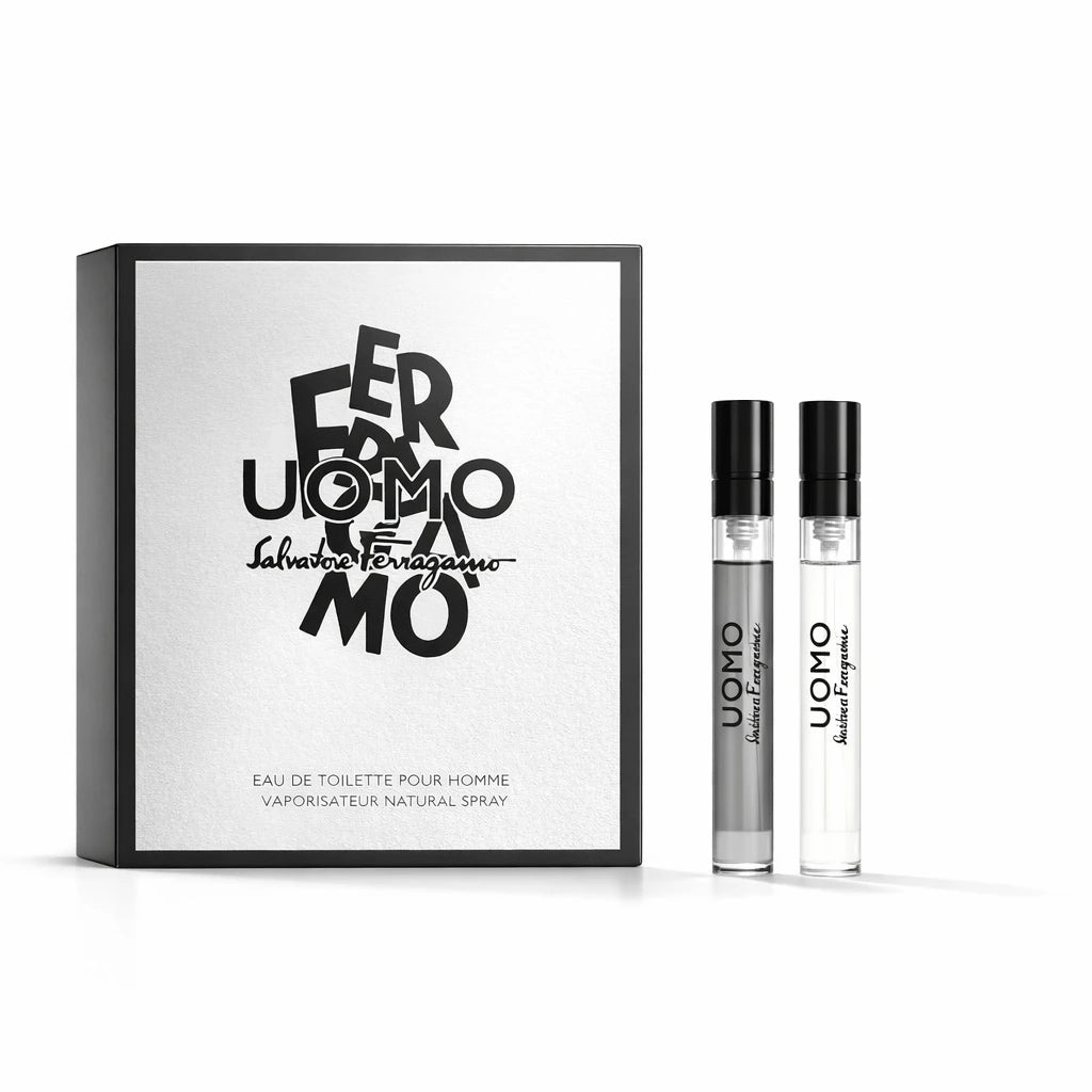 Salvatore Ferragamo Uomo & Casual Life Mini EDT Travel Gift Set standardized gift set hero image